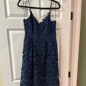 Endless Rose lace cami midi dress NWT